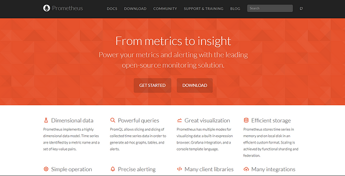 Interface Prometheus