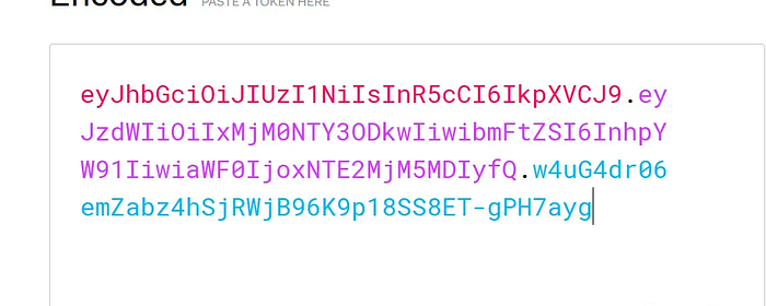 Surcharge de taille d’un JSON Web Token