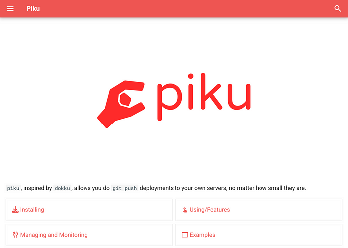 Interface Piku